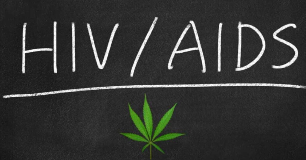 Cannabis helps HIV AIDS Patients